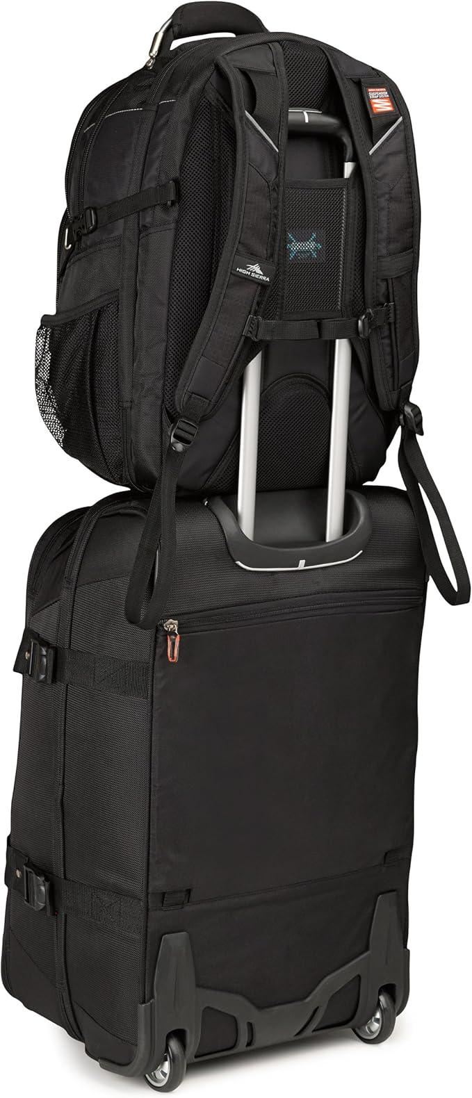 High Sierra XBT - TSA Laptop Backpack, Black, One Size