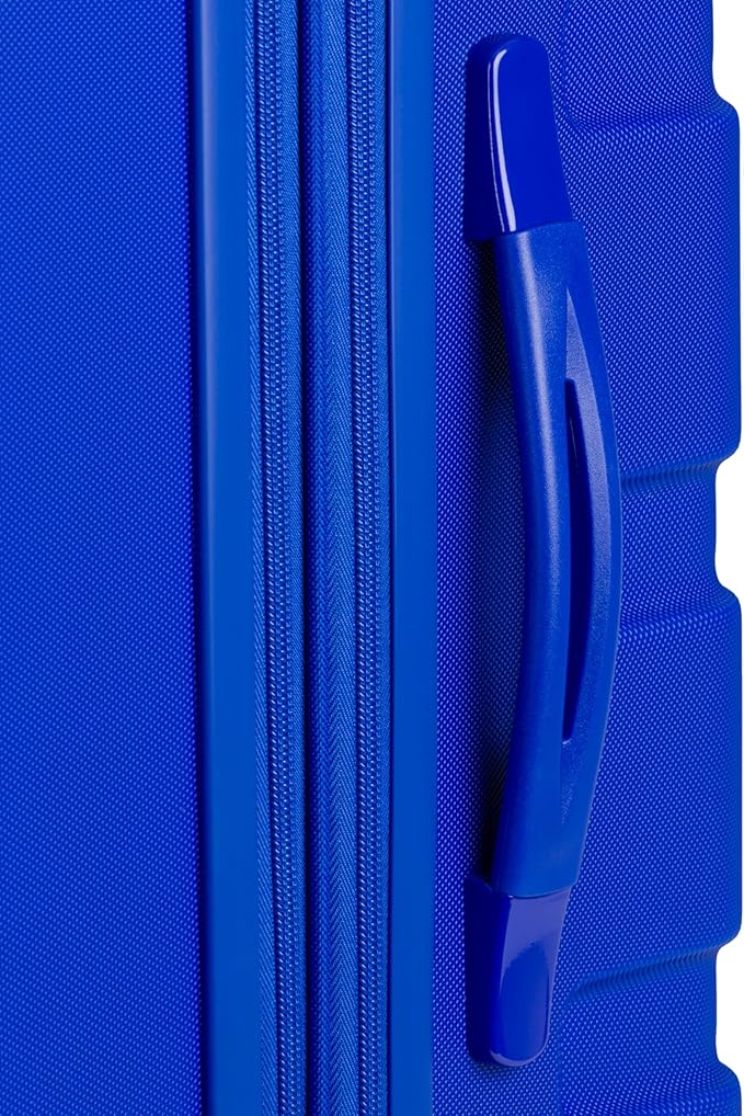 SwissGear 7366 Signature Hardside Expandable Luggage with Spinner Wheels, TSA Lock, Cobalt, Checked-Large 27-Inch