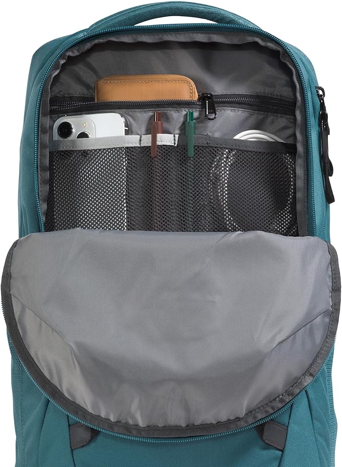 The North Face Vault Everyday Laptop Backpack - Commuter Travel Bag, Water-Repellent Finish, Spacious Compartment, Space/TNF Black, One Size