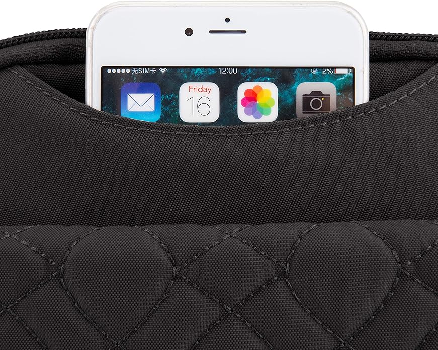 Travelon Anti-Theft Signature Quilted Slim Pouch