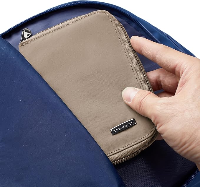 Travelon RFID Blocking Passport Zip Wallet