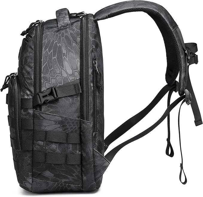 Wotony Military tactical backpack, backpack for men black small tactical assault bag
