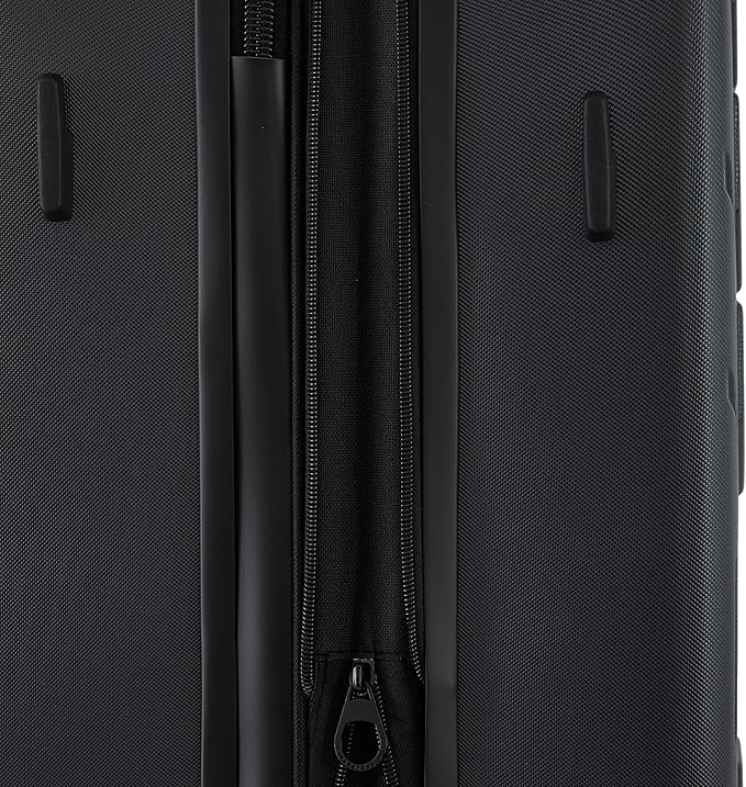 Wrangler ATG Trailway Expandable Hardside Luggage, Jet Black, 22" Carry-On