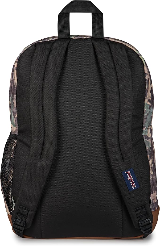 JanSport Cool Backpack with 15-inch Laptop Sleeve, Large Computer Bag Rucksack with 2 Compartments, Ergonomic Straps, Woodland Camo