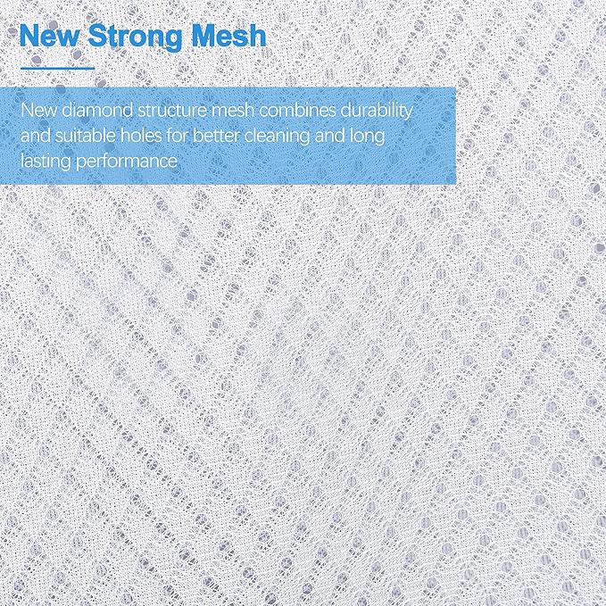 GOGOODA Mesh Laundry Bags, Delicates Washing Bags for Sweater Blouse Hosiery Bras Premium Wash Bags for Travel Storage Organization (4 Set)