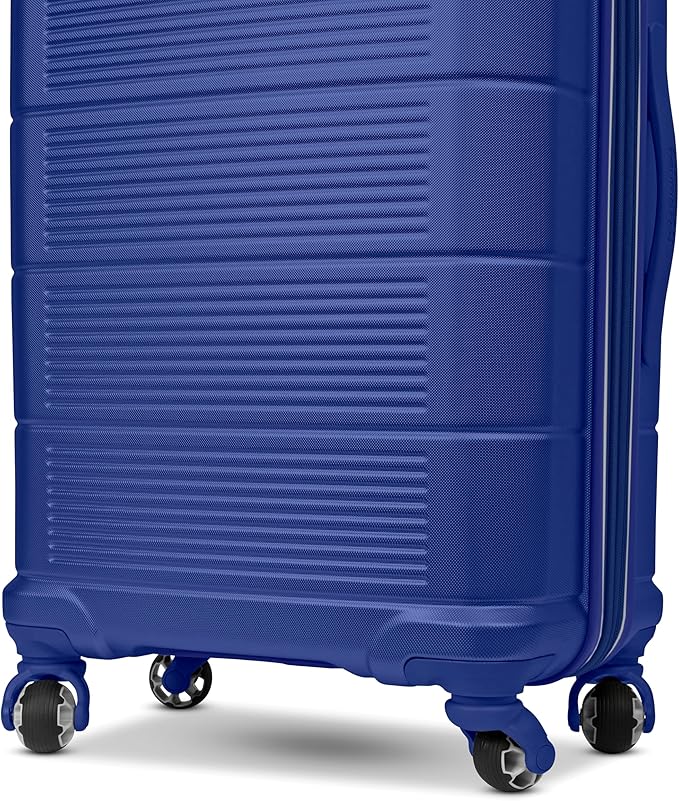 American Tourister Stratum 2.0 Hardside Expandable Luggage with Spinners | Sapphire Blue | 3PC (CO/MED/LG)