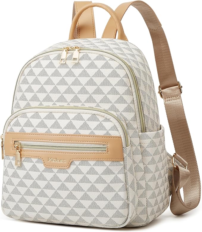 Makes Mini Backpack for Women, Stylish Daypack Purse Handbag Small Casual Daily Travel Bag, Lady Girls Gifts for Work