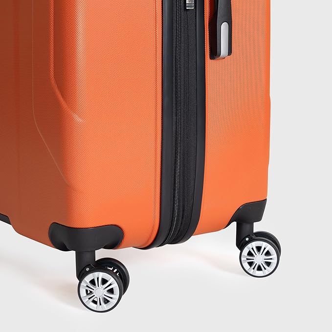 Ben Sherman Derby Spinner Travel Upright Luggage, Mandarin, 2-Piece Set (20" & 28")
