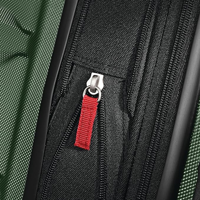 Samsonite Omni PC Hardside Expandable Luggage with Spinner Wheels, Carry-On 20-Inch, Army Green