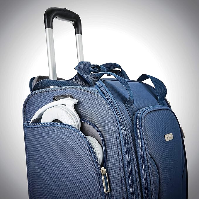 Samsonite Underseat Carry-On Spinner With USB Port, Ocean, One Size