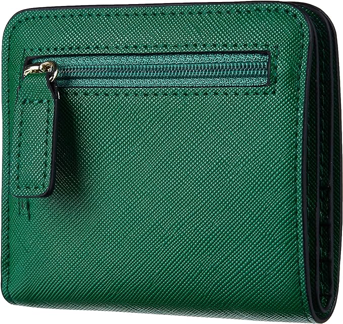 Toughergun Women’s Small Slim Leather Wallet with RFID Protection, Compact Bifold Mini Purse with Clear ID Window