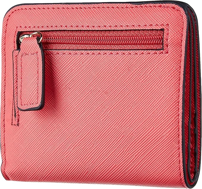 Toughergun Women’s Small Slim Leather Wallet with RFID Protection, Compact Bifold Mini Purse with Clear ID Window