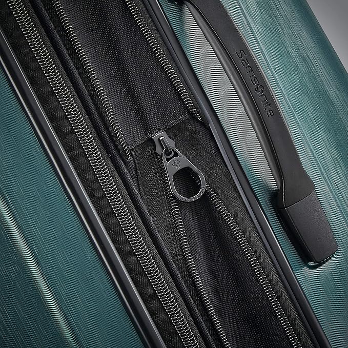 Samsonite Centric 2 Hardside Expandable Luggage with Spinner Wheels, Emerald Green, 3-Piece Set (20/24/28)