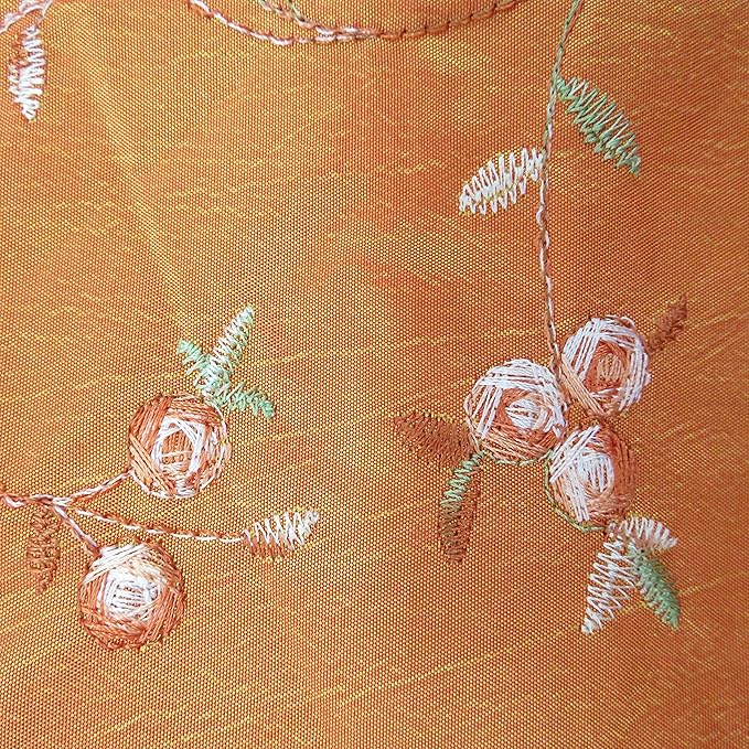 4pcs Embroidered Silk Flower Design Jacquard Travel Bags - Lingerie, Underwear, Laundry, Shoe Storage for Men & Women - Washable Cloth Shoe Bags