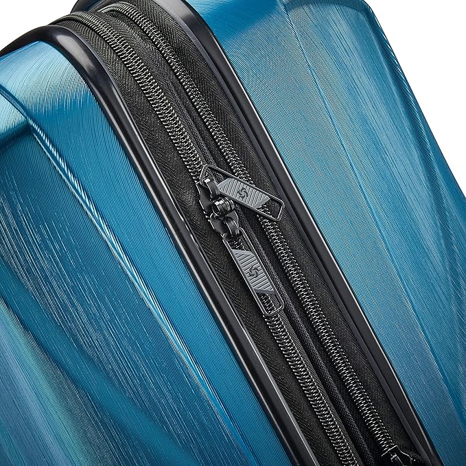 Samsonite Centric 2 Hardside Expandable Luggage with Spinner Wheels, Caribbean Blue, Carry-On 20-Inch