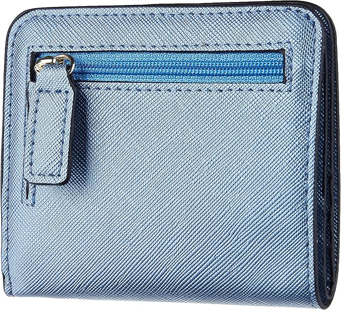 Toughergun Women’s Small Slim Leather Wallet with RFID Protection, Compact Bifold Mini Purse with Clear ID Window