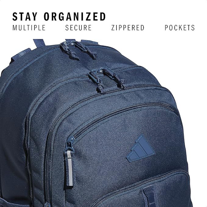 adidas Prime 7 Backpack for Gym, Sports, School and Travel, 37L