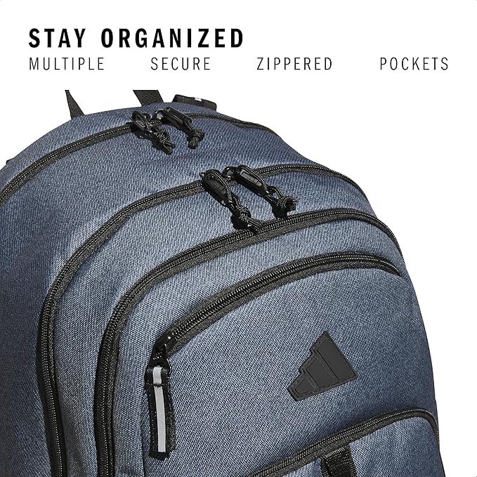 adidas Prime 7 Backpack for Gym, Sports, School and Travel, 37L