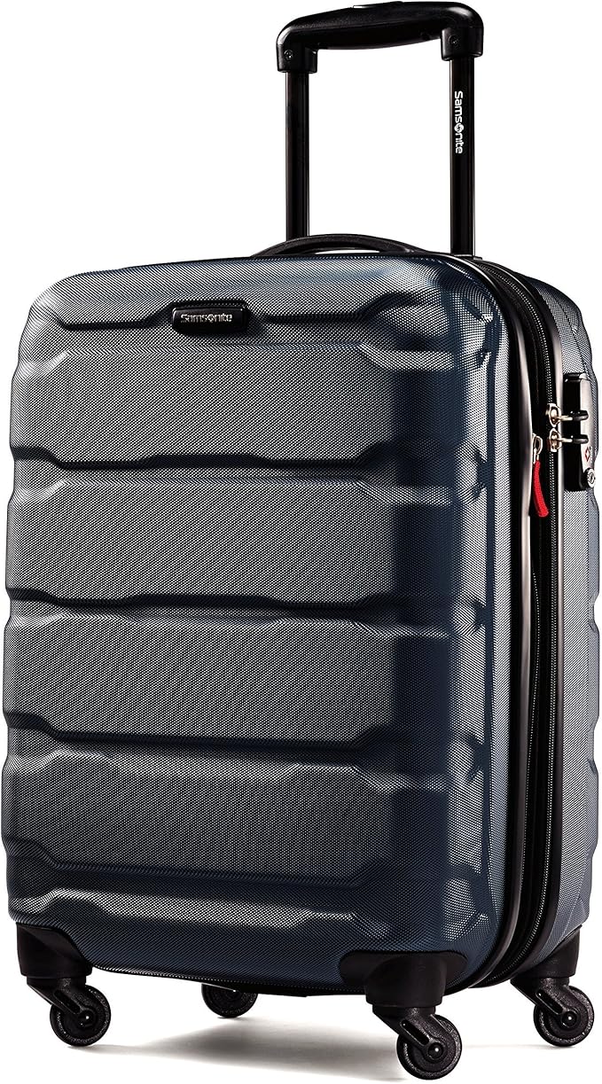 Samsonite Omni Pc Hardside Expandable Luggage with Spinner Wheels (Navy, 2-Piece Set (20/28))