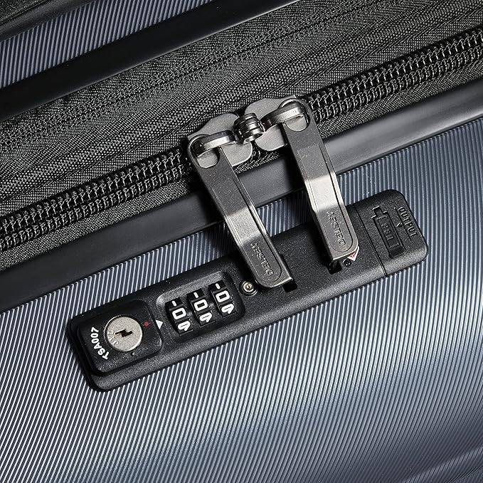 DELSEY PARIS Cruise 3.0 Hardside Expandable Luggage with Spinner Wheels, Graphite, 2 Piece Set (20/28)