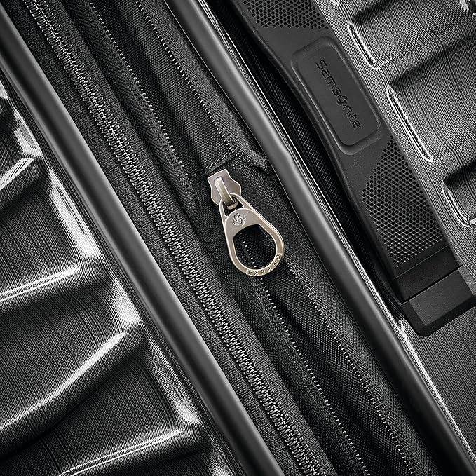 Samsonite Stryde 2 Hardside Expandable Luggage with Double Spinner Wheels, Medium Glider, Brushed Graphite