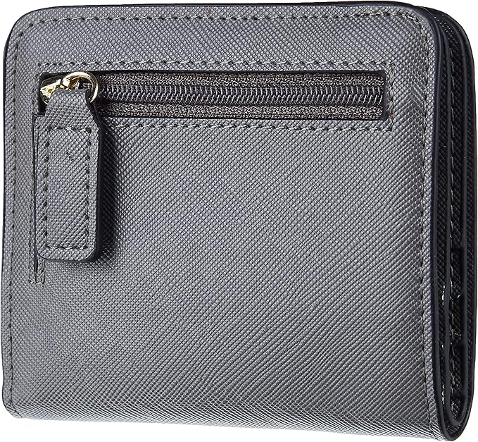 Toughergun Women’s Small Slim Leather Wallet with RFID Protection, Compact Bifold Mini Purse with Clear ID Window