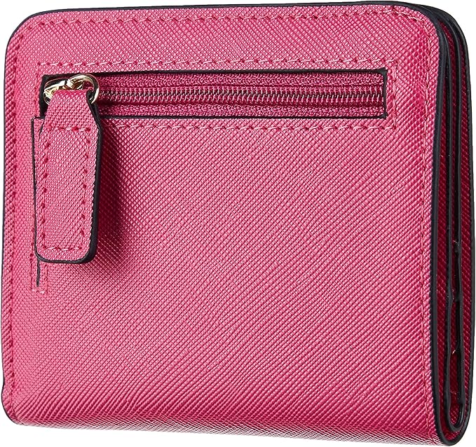 Toughergun Women’s Small Slim Leather Wallet with RFID Protection, Compact Bifold Mini Purse with Clear ID Window