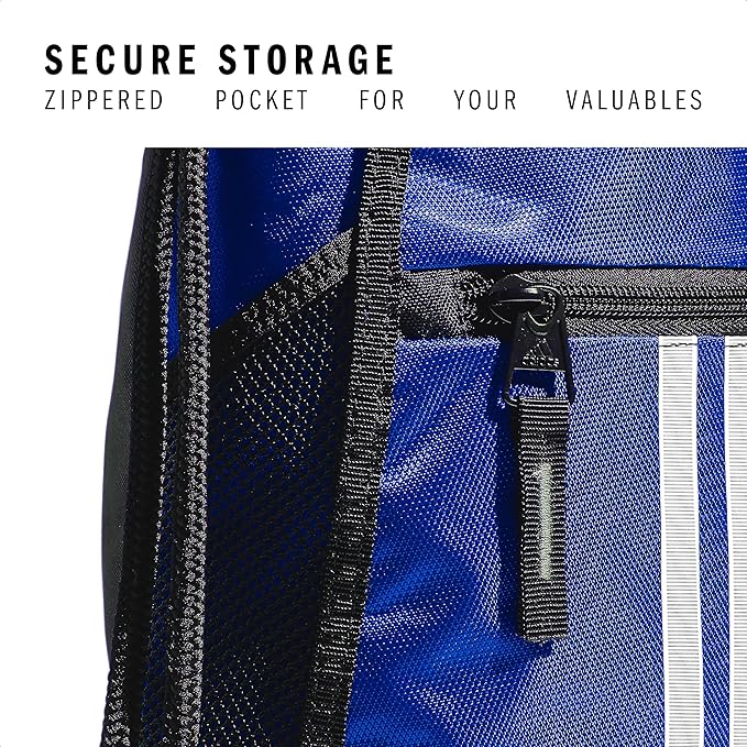 adidas Alliance Sackpack – Drawstring Backpack for Sports, Small Gym Bag