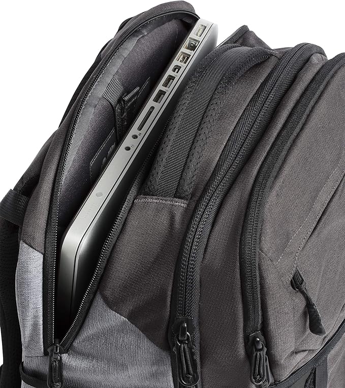 The North Face Recon Laptop Backpack, TNF Dark Grey Heather/TNF Medium Grey Heather, One Size