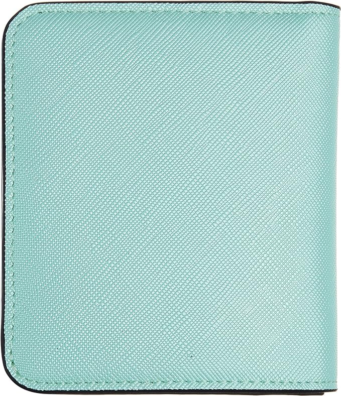 Toughergun Women’s Small Slim Leather Wallet with RFID Protection, Compact Bifold Mini Purse with Clear ID Window