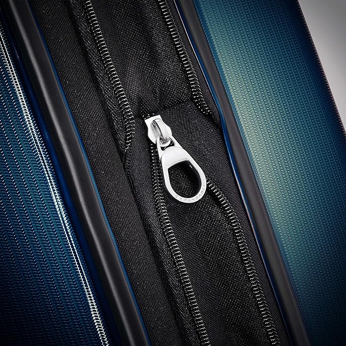 Samsonite Winfield 3 DLX Hardside Expandable Luggage with Spinners, Navy, Carry-On 20-Inch