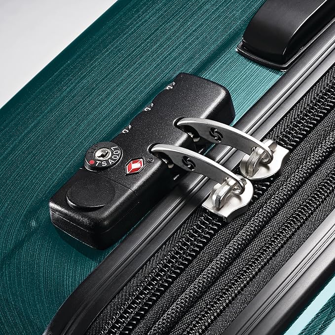 Samsonite Winfield 2 Hardside Luggage with Spinner Wheels, 3-Piece Set (20/24/28), Cactus Green
