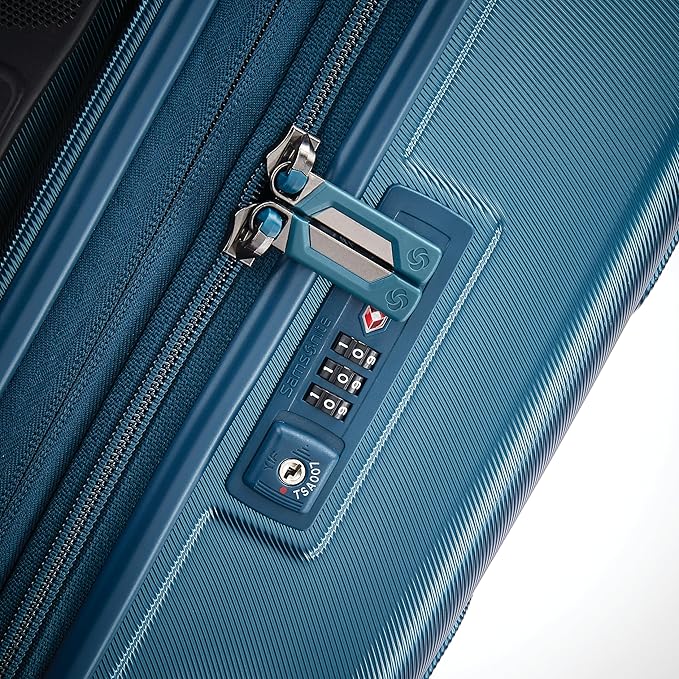 Samsonite Stryde 2 Hardside Expandable with Double Spinner Wheels, 2PC SET (22X14X9/LG), Deep Teal