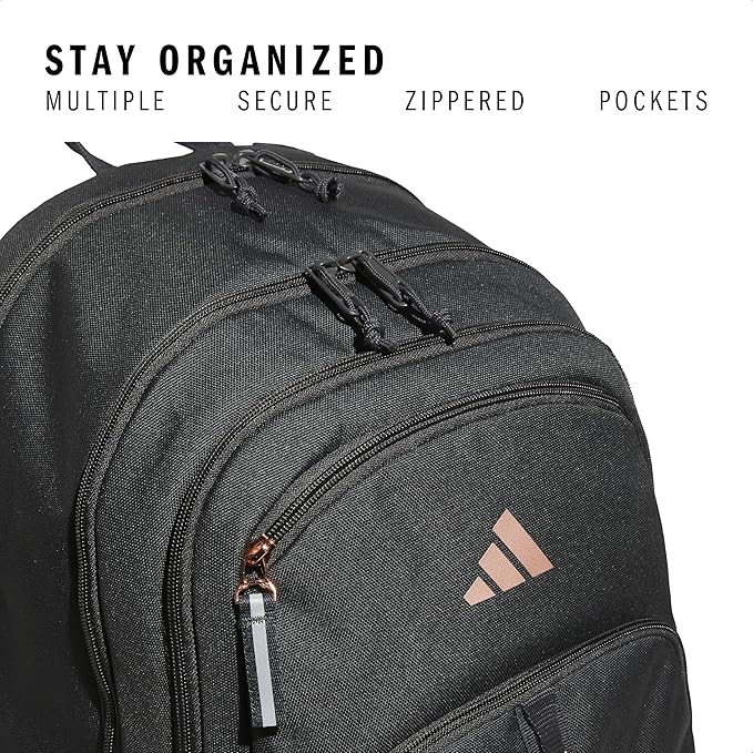 adidas Prime 7 Backpack for Gym, Sports, School and Travel, 37L
