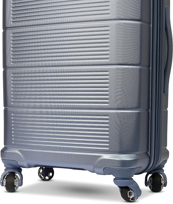 American Tourister Stratum 2.0 Expandable Hardside Luggage with Spinner Wheels, 28" SPINNER, Slate Blue